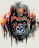 Zuty - Malen nach Zahlen - GORILLA, 40x50 cm, mit Produktbild-Vorschau 1