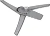 A grey, three-legged base for an appliance, possibly a dishwasher or a fan, is shown against a white background. Anteprima dell’immagine prodotto