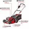 Einhell Akku-Rasenmäher GP-CM 36/47 S Li BL (4x4,0Ah) Produktbild-Vorschau 3