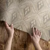 Geometrisches Vintage-Muster – Vinylteppich – 80x120 cm – Produktbild-Vorschau 3