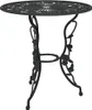 vidaXL 3-dielna súprava Bistro Cast Aluminium Black Náhľad obrázku produktu 3