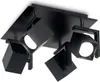 Ideal Lux Deckenleuchte Mouse Pl4 Schwarz Produktbild-Vorschau 1