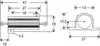 Widerstand 25 W 3900 Ohm ±5% aus eloxiertem Aluminium, Produktbild-Vorschau 2