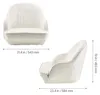 Siège de bateau SucceBuy avec dossier rabattable, coussin Voir les images du produit 8