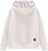 CMP Herren Sweat Fix Hood mit Kapuze weiss XL Produktbild-Vorschau 2