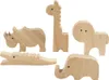 Animaux en bois Safari, 10 pièces, hauteur 3 - 14,5 cm, Voir les images du produit 1