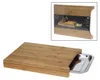 Excellent Houseware | Schneidebrett | Bambus mit Edelstahl Produktbild-Vorschau 9