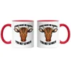 Cows Make Me Happy You Not So Much Tasse Rot Kuh-Fans Produktbild-Vorschau 3