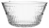 Glas-Salatschüssel geriffelt klar 13 cm 400 ml, Produktbild-Vorschau 1