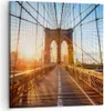 Bild auf Leinwand - Leinwandbild - New York Brücke - Produktbild-Vorschau 1