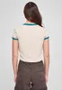 Urban Classics - Damen Stretch Jersey Cropped T-Shirt Produktbild-Vorschau 3