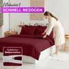 EllaTex Renforcé Bettwäsche 200x200 + 2x 80x80 cm Baumwolle Produktbild-Vorschau 4