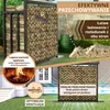 Stojak na drewno opałowe na zewnątrz metalowy ZINCED z Podgląd zdjęcia produktu 4