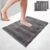 VOUNOT® 2er-Set Chenille Badematte Rutschfeste, Mikrofaser Produktbild-Vorschau 1