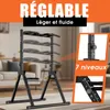 DH FitLife Power Tower Pliable – Station de Dips avec Barre Voir les images du produit 5