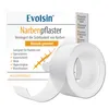 A product shot of Evolsin scar plaster packaging and a roll of the plaster. Náhled obrázku produktu