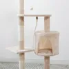 Kratzbaum Katzenbaum Katzenkratzbaum 112 cm Kletterbaum Produktbild-Vorschau 8
