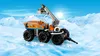 A LEGO mobile arctic research station is shown in a snowy, mountainous environment. Náhled obrázku produktu