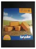 Bruder Landwirtschaft Quaderballen, 4er Set, Quaderball, Anteprima dell’immagine prodotto 2