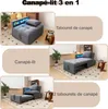 Merax 3 en 1 Lit 90×190 avec dossier inclinable, lit de Voir les images du produit 7