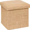 Skládací puf JUTA, 31 x 31 cm Náhled obrázku produktu 4