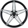 Carmani Felge 15 Oskar 6.5 Zollx16 Zoll ET38 5x105 black Produktbild-Vorschau 2