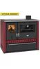 Prity GT FS S DR – Cucina a legna, forno in acciaio, piano Anteprima dell’immagine prodotto 1