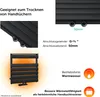 doporro Badheizung Flachheizkörper 120x50cm Anthrazit Produktbild-Vorschau 5