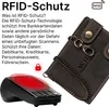 Leder Geldbörse Herren RFID Portemonnaie Echtleder Produktbild-Vorschau 7