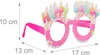 Lunettes de fête Relaxdays « Happy Birthday », lot de 6, Voir les images du produit 4