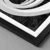 Gerahmtes Poster - Schwarzer Rahmen - Stück Modern Treppe - Produktbild-Vorschau 2