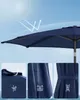 SONGMICS Sonnenschirm Ø300 cm UPF 50+ beidseitig um 30° Produktbild-Vorschau 4