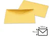 Lot de 100 Enveloppes ELECTIONS 90x140 mm - jaune 80 g Voir les images du produit 3