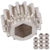 A close-up of a single gear and a group of gears on a white background. Náhľad obrázku produktu
