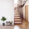 Scaffale per scarpe Relaxdays in legno, modello stretto a 2 Anteprima dell’immagine prodotto 2