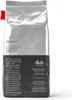 The back of a coffee bag with text and branding. Produktbild-Vorschau