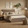 Modernes Polsterbett POLLA 140x200 mit Holzlattenrost – Produktbild-Vorschau 2