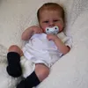 18 palců Elijah Reborn Baby Doll Premium Make-up ruční 3D Náhled obrázku produktu 3