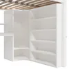 Flieks Lit superposé 90x200cm avec Led, Lit superposé pour Voir les images du produit 10