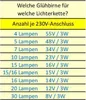 10x Stück E10 34V/3W Ersatzlampe für Schwibbogen, Produktbild-Vorschau 5