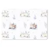 MuchoWow® Schreibtischunterlage Winter - Hasen - Rehe 60x40 Produktbild-Vorschau 1