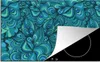 KitchenYeah© Herdabdeckplatte Design - Vintage - Blau - Produktbild-Vorschau 1