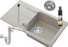 Granitan - Granitspüle - Küchenspüle - 78x44x16 cm - Beige Produktbild-Vorschau 1