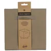 Aufbewahrungsbox Textil, braun 31x31x31cm Produktbild-Vorschau 3