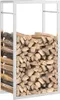 vidaXL Stojan na palivové drevo 50x28x94 cm z nerezovej Náhľad obrázku produktu 4