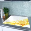 Spritzschutz Herdabdeckplatte Schneidebrett aus Glas Produktbild-Vorschau 2