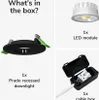 hoftronic LED Einbaustrahler 6W 570lm CCT 2700K-6000K Produktbild-Vorschau 8