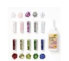folia 5891  Glitter grob Starlight-Set Glitzer farbsortiert Productafbeelding-voorbeeld 2