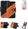 K-S-Trade Handyhülle Schutzhülle Bookstyle Case Wallet-Case Produktbild-Vorschau 1
