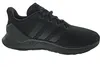 A black Adidas sneaker shown from the side. Produktbild-Vorschau